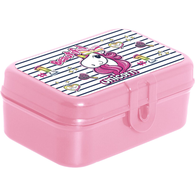 Ланч-бокс HEREVIN Small Lunch Box-Unicorn Pink (161271-003)