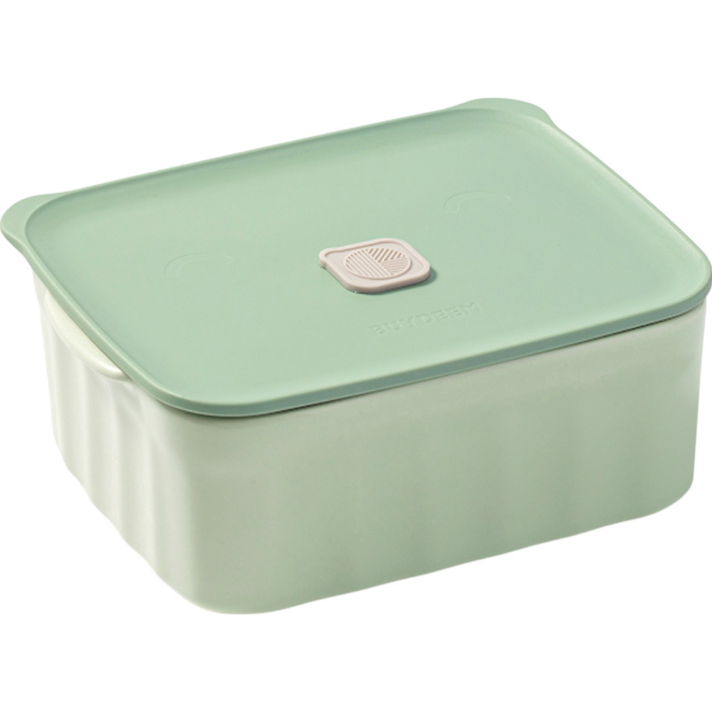 Ланч-бокс BUYDEEM CT1006 Cozy Greenish (CT1006-CG) Особливості матеріал кришки: пластик/силікон