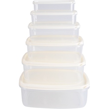 Набір контейнерів VIOLET HOUSE LIGHT CREAM 6 шт (0496 LIGHT CREAM прям. наб. LARGE)