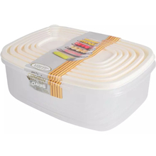 Набір контейнерів VIOLET HOUSE LIGHT CREAM 6 шт (0496 LIGHT CREAM прям. наб. LARGE)