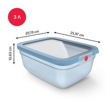 Контейнер TEFAL OneClick 3 л Light Blue (N1211610)