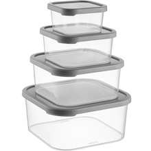 Набор контейнеров IDEA HOME Quick Box Gray (00655 Gray)