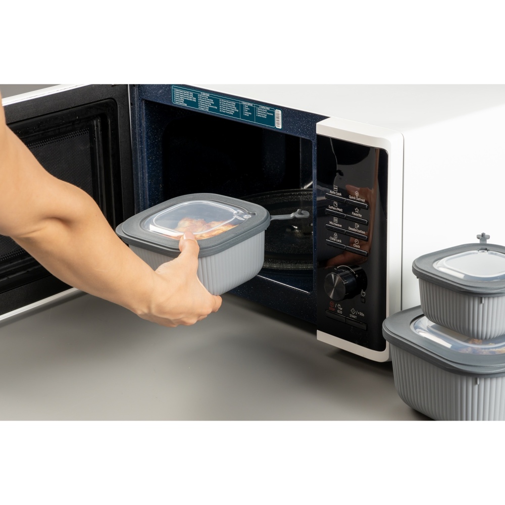 Контейнер IDEA HOME Line Box 1.1 л Gray (00682 Gray) Дополнительно клапан