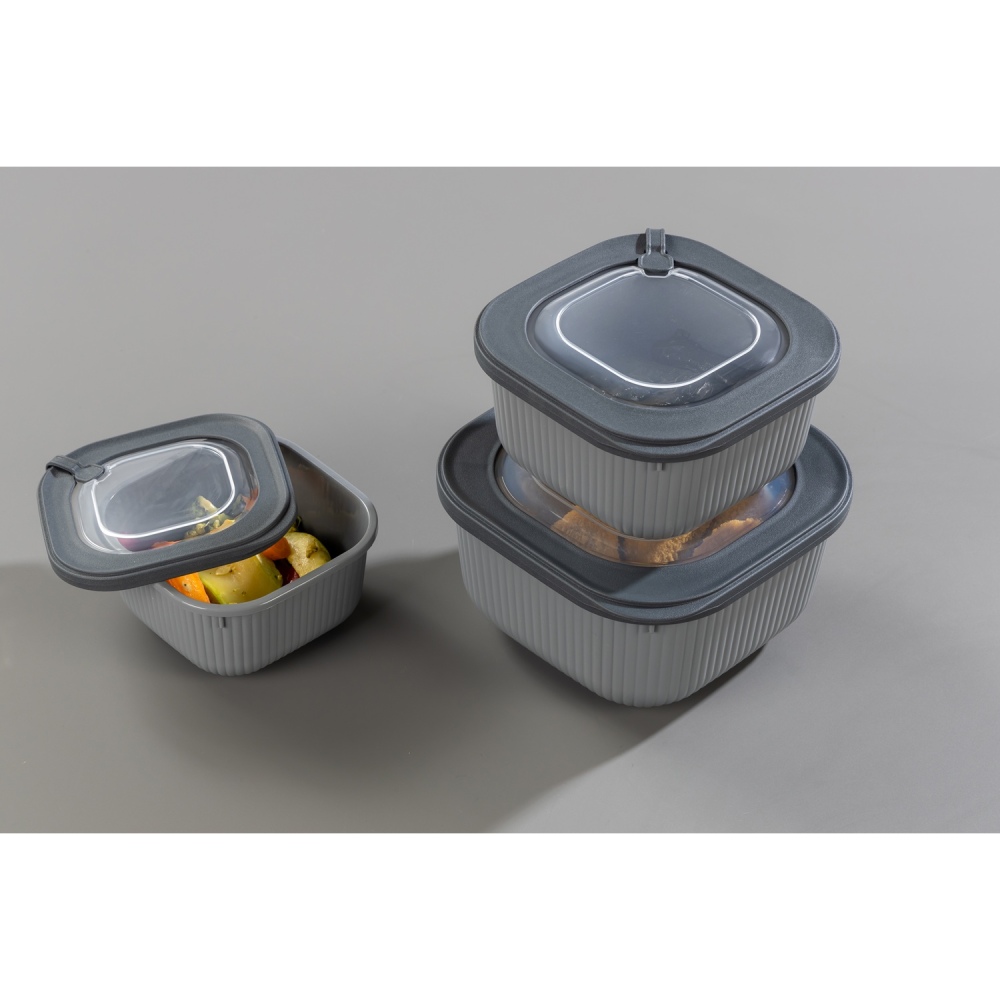 Контейнер IDEA HOME Line Box 1.8 л Gray (00683 Gray) Материал пластик