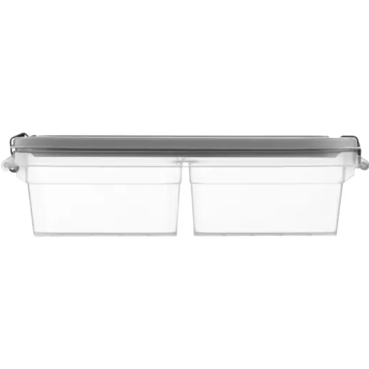 Контейнер ARDESTO Fresh 2 х 0.25 л Gray (AR1302R) Особливості двосекційний