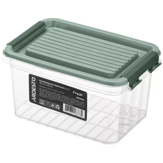 Контейнер ARDESTO Fresh 1.2 л Green (AR1304G)