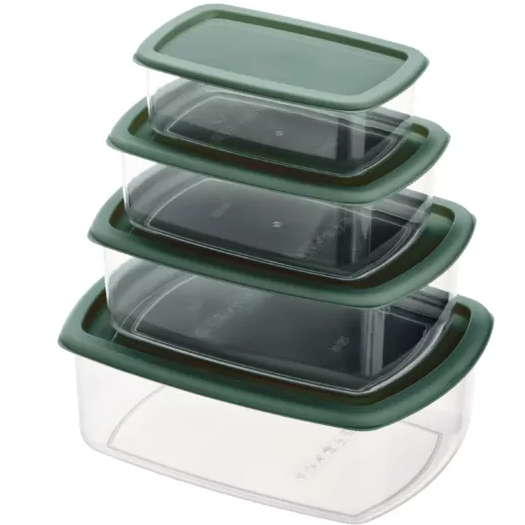 Набір контейнерів ARDESTO Fresh Green 4шт (AR1312G)