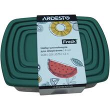 Набір контейнерів ARDESTO Fresh Green 4шт (AR1312G)