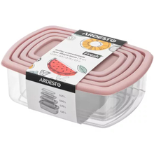 Набір контейнерів ARDESTO Fresh Pink 4шт (AR1312P)