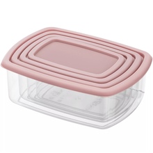 Набір контейнерів ARDESTO Fresh Pink 4шт (AR1312P)