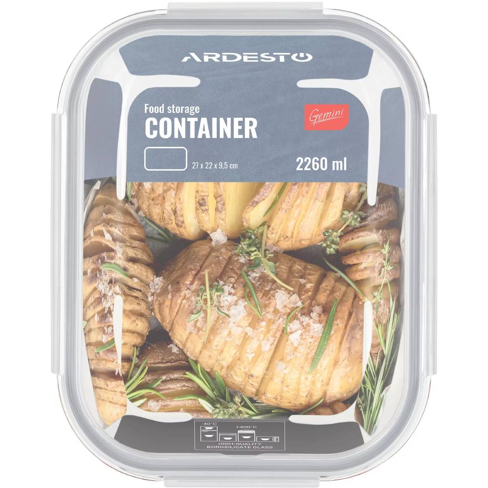 Контейнер ARDESTO Gemini 2.26л (AR1222RCB) Комплектация один предмет