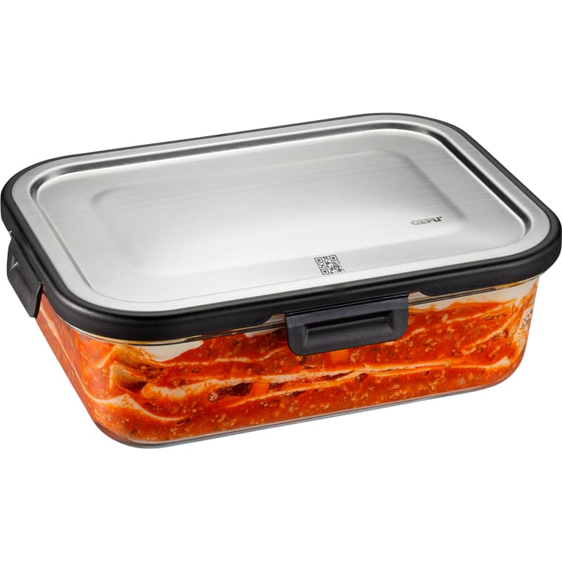Контейнер GEFU MILO 600 мл (12752) Особенности Подходит для хранения, разогрева и подачи блюд; Можно использовать в духовке (без крышки, до 300 °C); Подходит для морозильной камеры