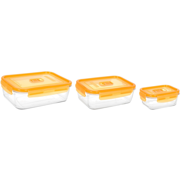 

Набор контейнеров LUMINARC PURE BOX ACTIVE 3 пр. (N0338), PURE BOX ACTIVE