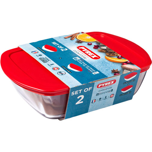 Изображение Набор контейнеров PYREX HELLO WINTER 2 пр. (912S950)