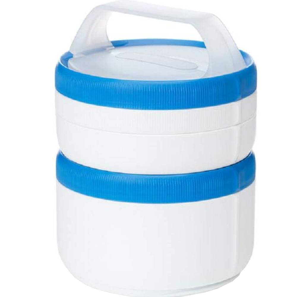 

Набор контейнеров HUMANGEAR Stax Storage Container Set XL/EatSystem White/Blue 2 шт (022.0116), Набір контейнерів Stax Storage Container