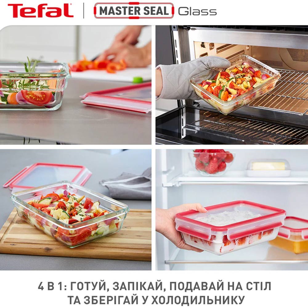 Контейнер TEFAL Master Seal 0.85л (N1040810) Материал стекло