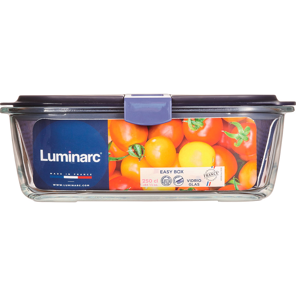 Контейнер LUMINARC EASY BOX 1220 мл Blue (Q9699) Материал стекло