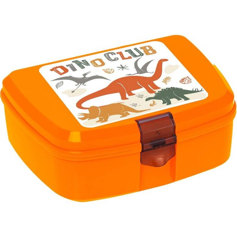 Ланч-бокс HEREVIN Dino Club Orange (161279-066)