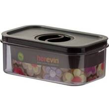 Контейнер HEREVIN Canister-Vacuum Lid-Black 0.6 л (161174-012)