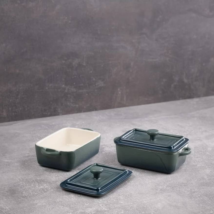 Набір каструль BERGNER Excalibur 2 шт Green (BG-13363-GR) Матеріал кераміка