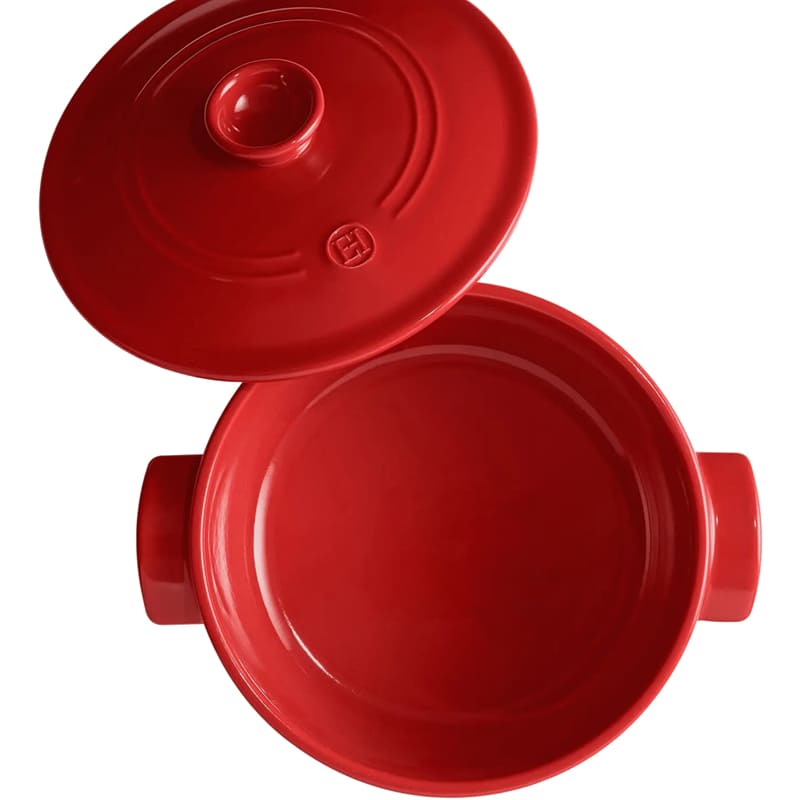 Каструля EMILE HENRY Cookware 5.3 л Red (344553) Додатково Сумісність: Всі види плит, духовка, мікрохвильова піч