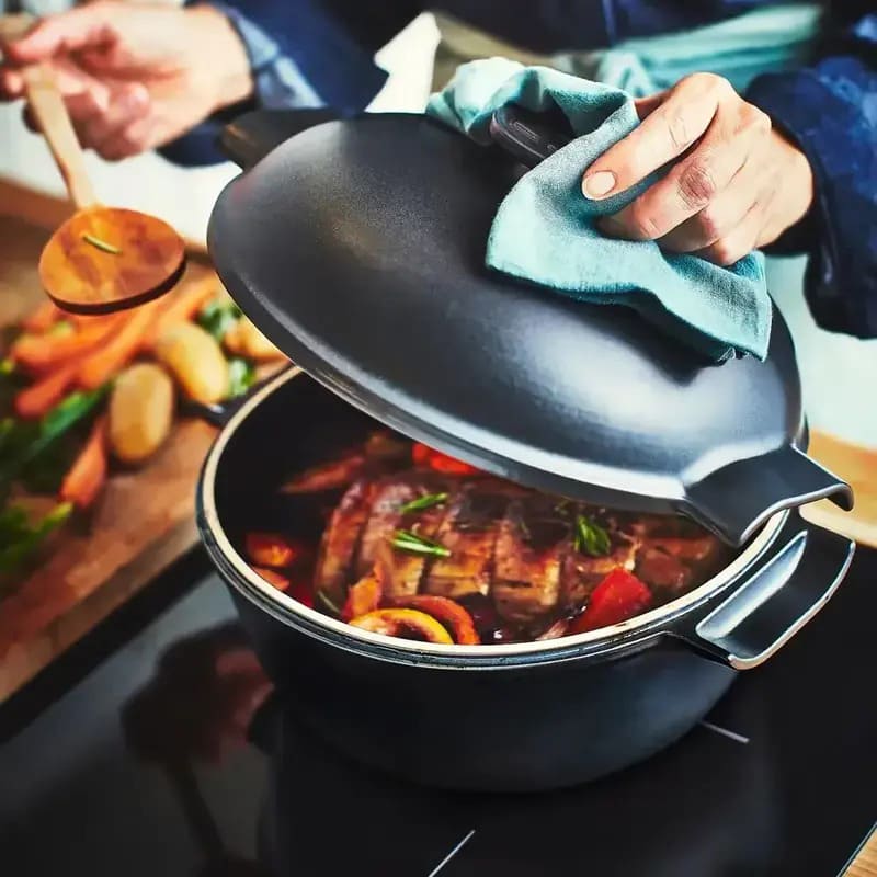 Огляд Каструля EMILE HENRY Delight 4 л Black (776640)