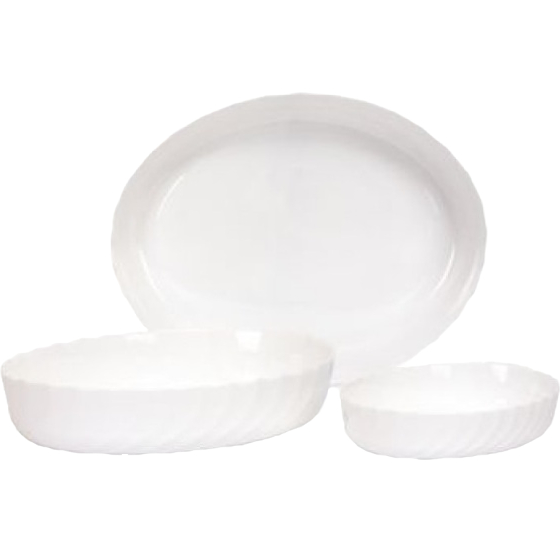 Набір форм для запікання LUMINARC SMART CUISINE TRIANON 3шт (P7773)