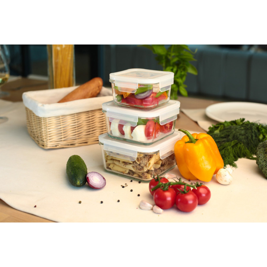 Набір контейнерів MIFAMILIA Nested Collection 3 шт (6033-6086-6034) Комплектація набір
