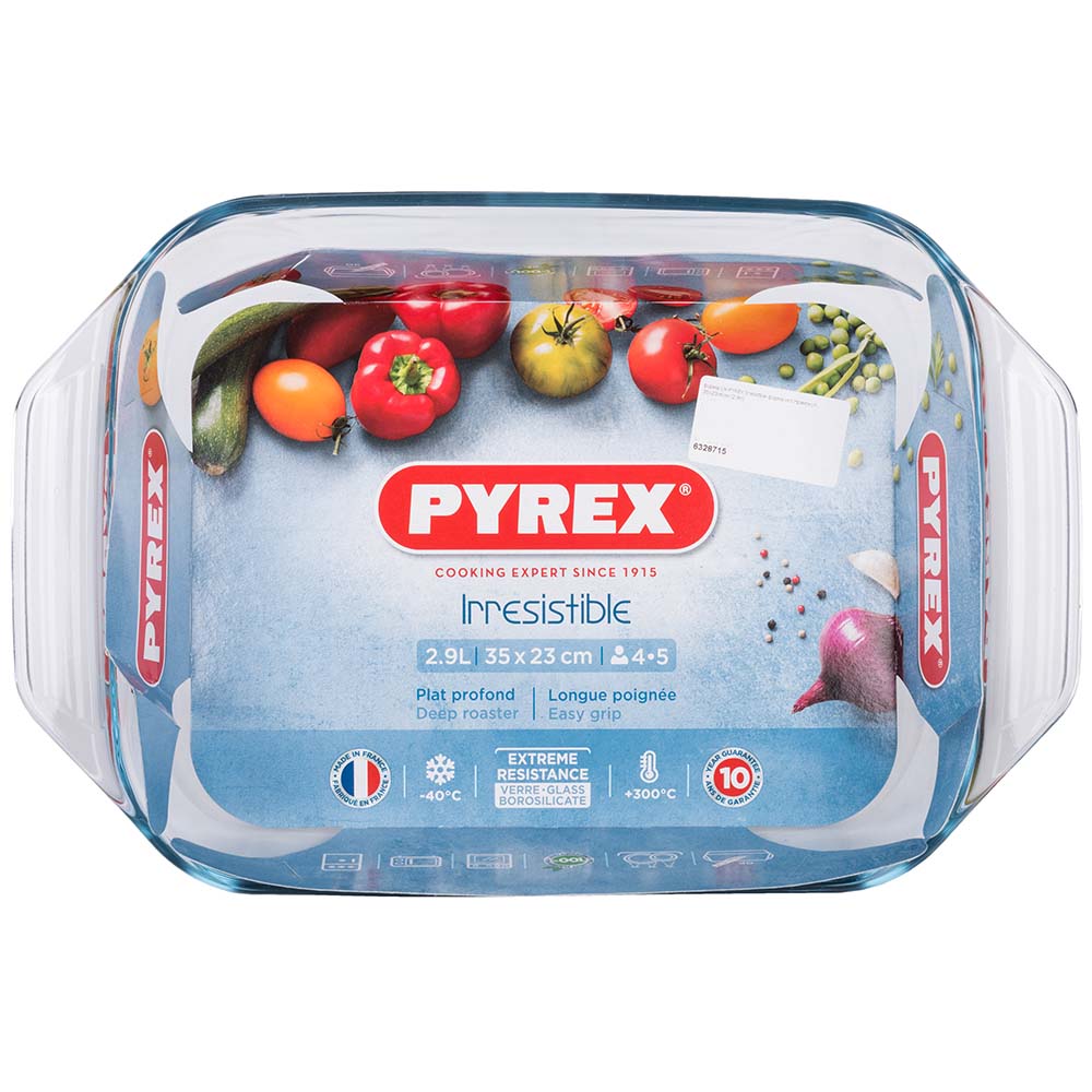 Форма PYREX Irresistible 35 х 23 х 6 см (408B000) Ємність 2.9