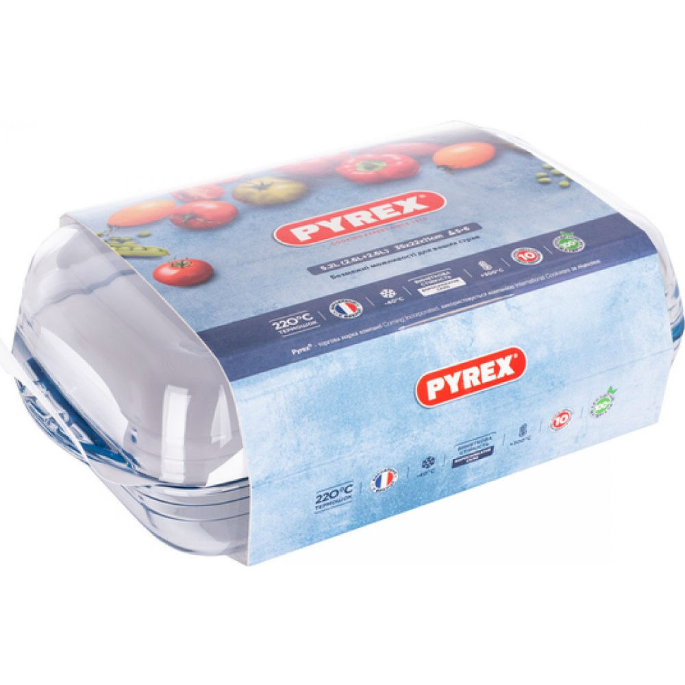 Зовнішній вигляд Форма для приготування Pyrex 5.2 л (555A000)