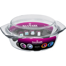 Форма для запікання з кришкою MaxMark 1.5 л (MK-GL415)