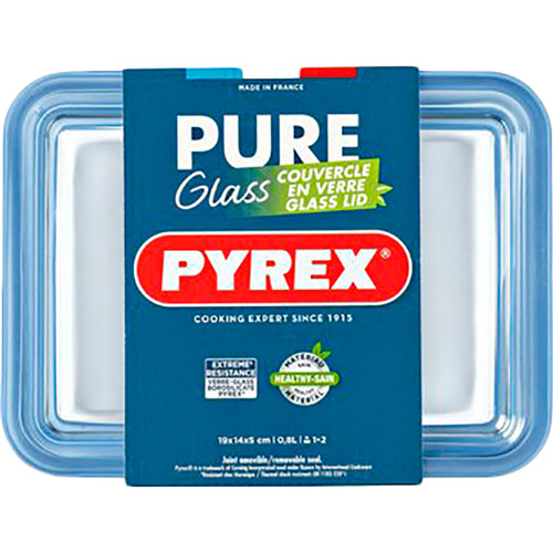 Форма PYREX Pure Glass 22x17x6 см 1.6 л (242A000) Емкость 1.6