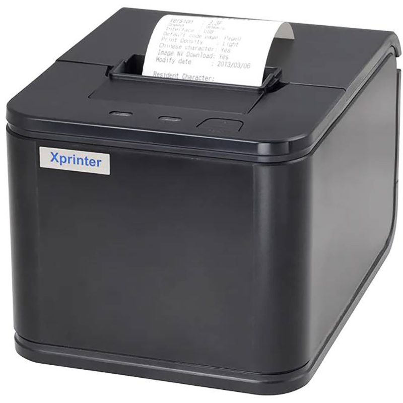 Принтер чеков X-PRINTER XP-C58H Black Тип печати термо