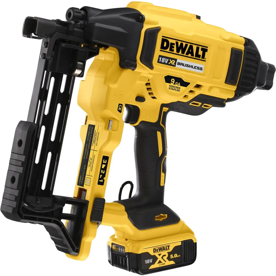 Скобозабиватель DEWALT 18В XR Li-Ion (DCFS950P2) Тип питания электрический (аккумуляторный)