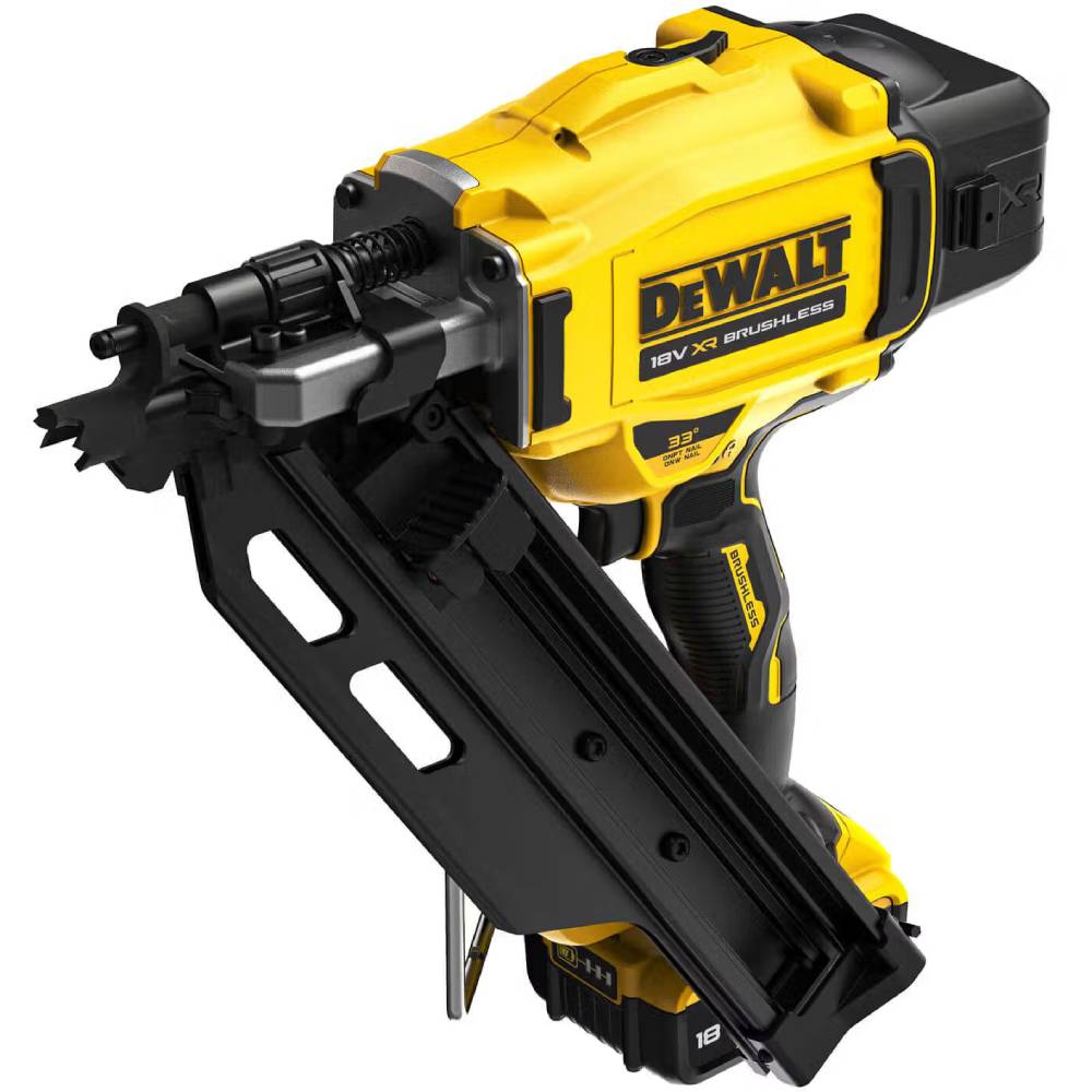 Цвяхозабивач DEWALT 18В XR Li-Ion (DCN930P2) Тип витратних матеріалів цвяхи