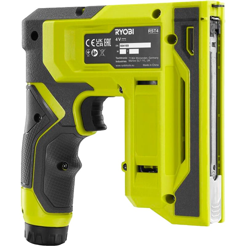 Гвоздезабиватель RYOBI RST4-0 без АКБ и ЗУ (5133006329) Максимальная длина скобы до 15