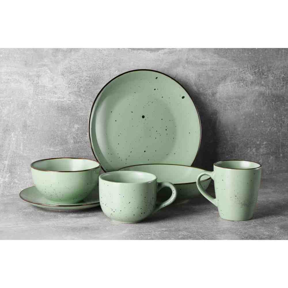 Тарілка столова мілка ARDESTO Bagheria 26 см Pastel Green (AR2926GGC) Тип тарілка столова мілка 