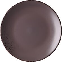 Тарелка столовая мелкая Ardesto Lucca Grey Brown 26 см (AR2926GMC)