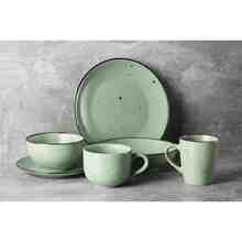 Тарелка столовая глубокая ARDESTO Bagheria 20 см Pastel Green (AR2920GGC)