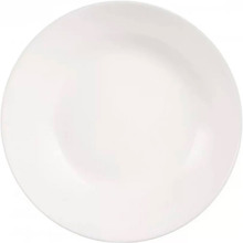 Тарілка столова мілка LUMINARC Diwali Marble 20 см White (Q9212)