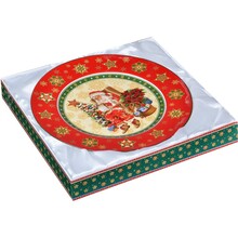 Тарелка закусочная LEFARD Christmas Collection 26 см (986-060)