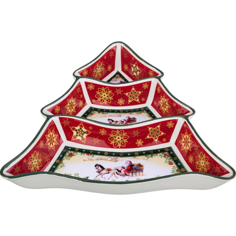 Менажница LEFARD Christmas Collection 24х24х5см (986-066)