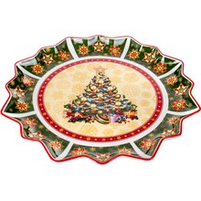 Блюдо LEFARD Новорічна колекція 30х19 см (986-094)
