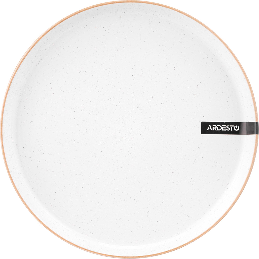 Тарелка столовая мелкая ARDESTO Apulia 26.6 см White (AR2927AW)