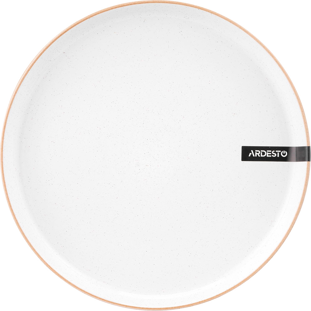 Тарелка столовая мелкая ARDESTO Apulia 26.6 см White (AR2927AW) Материал керамика