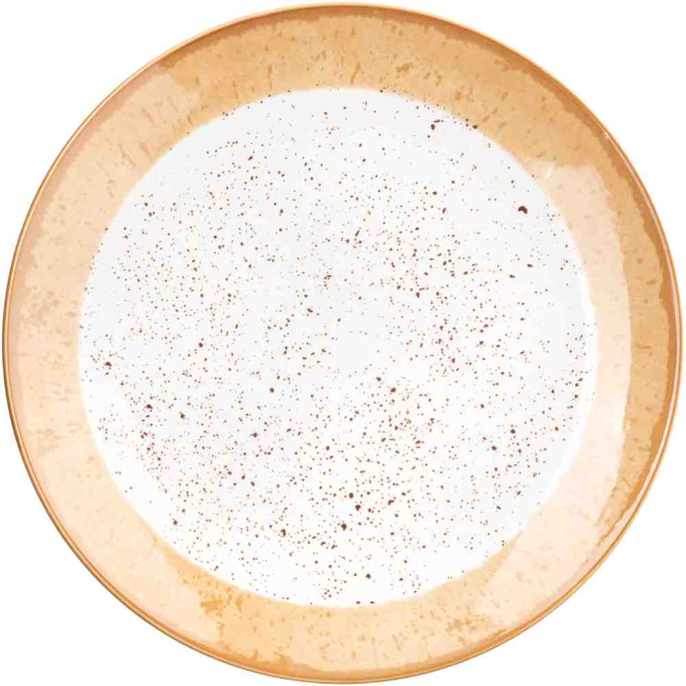 Тарілка десертна ARDESTO Siena White / Yellow (AR2919SBG) Тарілка десертна ARDESTO Siena White / Yellow (AR2919SBG)