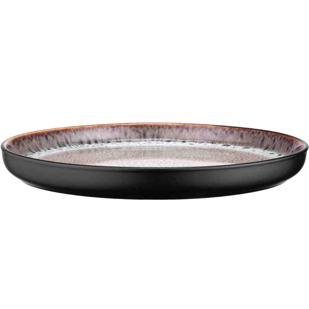 Тарелка десертная ARDESTO Bolzano Black / Brown (AR2920BB) Диаметр 20.3