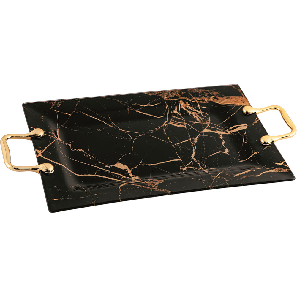 Страва Viva Marble Black з ручками (S3235-Z306)