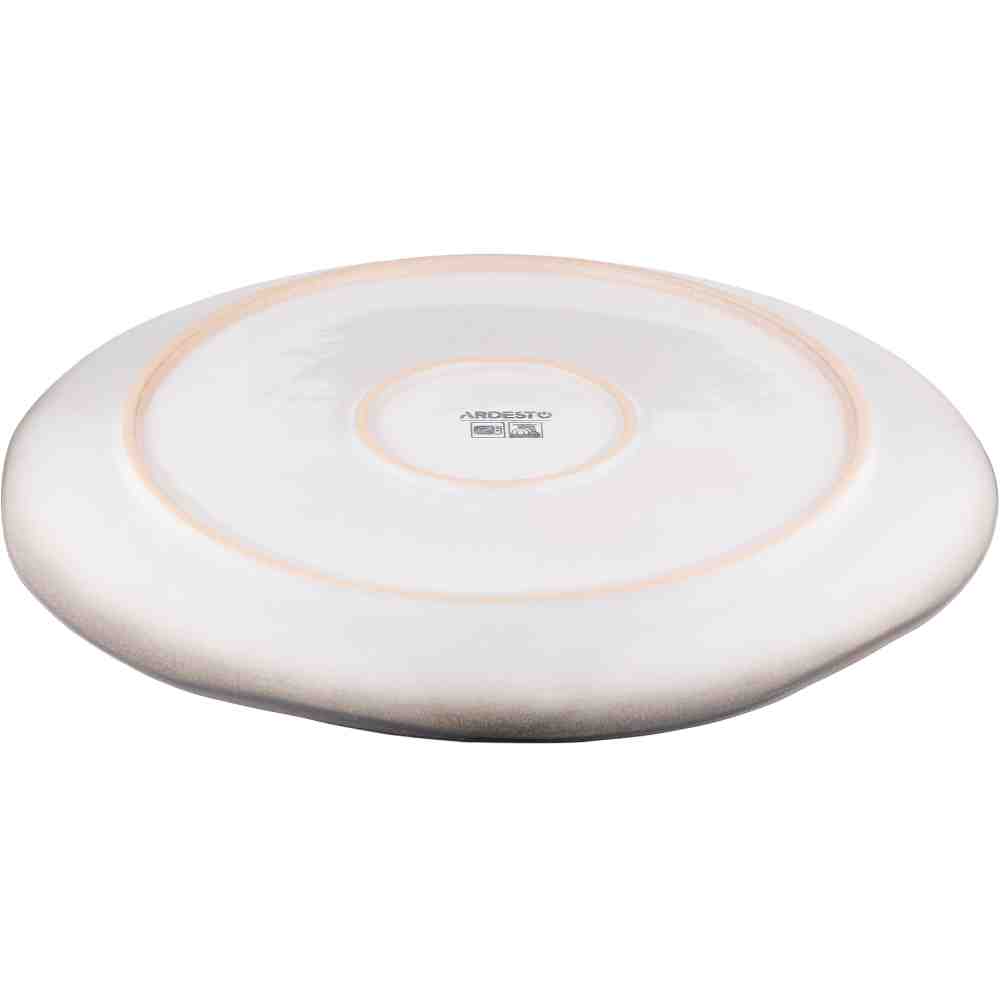 Тарілка обідня ARDESTO Umbria 27см Light Gray (AR2927UG) Матеріал кераміка