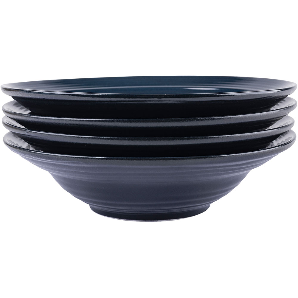 Покупка Тарелка глубокая KRAUFF Lucerne Black&Blue 21.2см (24-320-005)